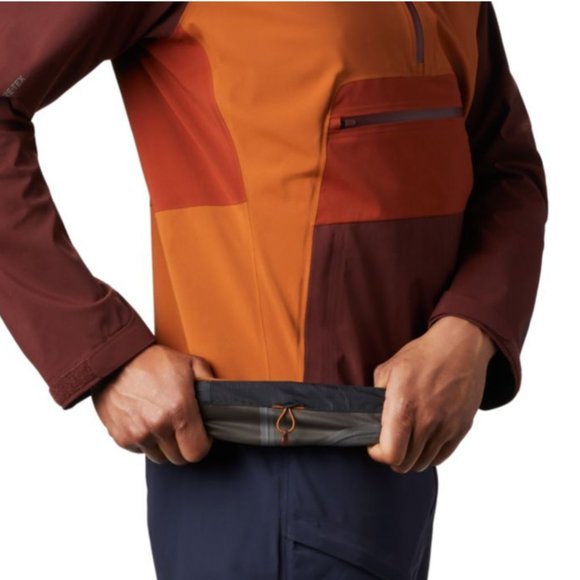 Mountain Hardwear Exposure/2 GORE-TEX PACLITE Stretch Anorak - Men's Rust Earth - Picture 4 of 4